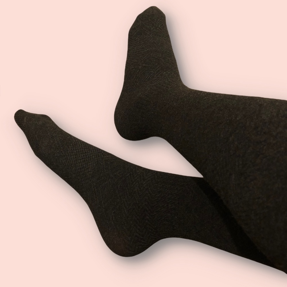 Black tights stockings